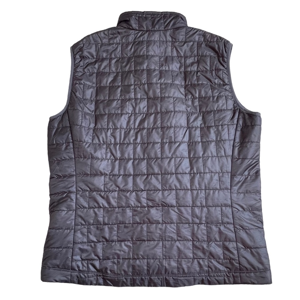 Patagonia Men’s Nano Puffer Vest Jacket Size L Forge Grey Lightweight Full Zip - Picture 7 of 11